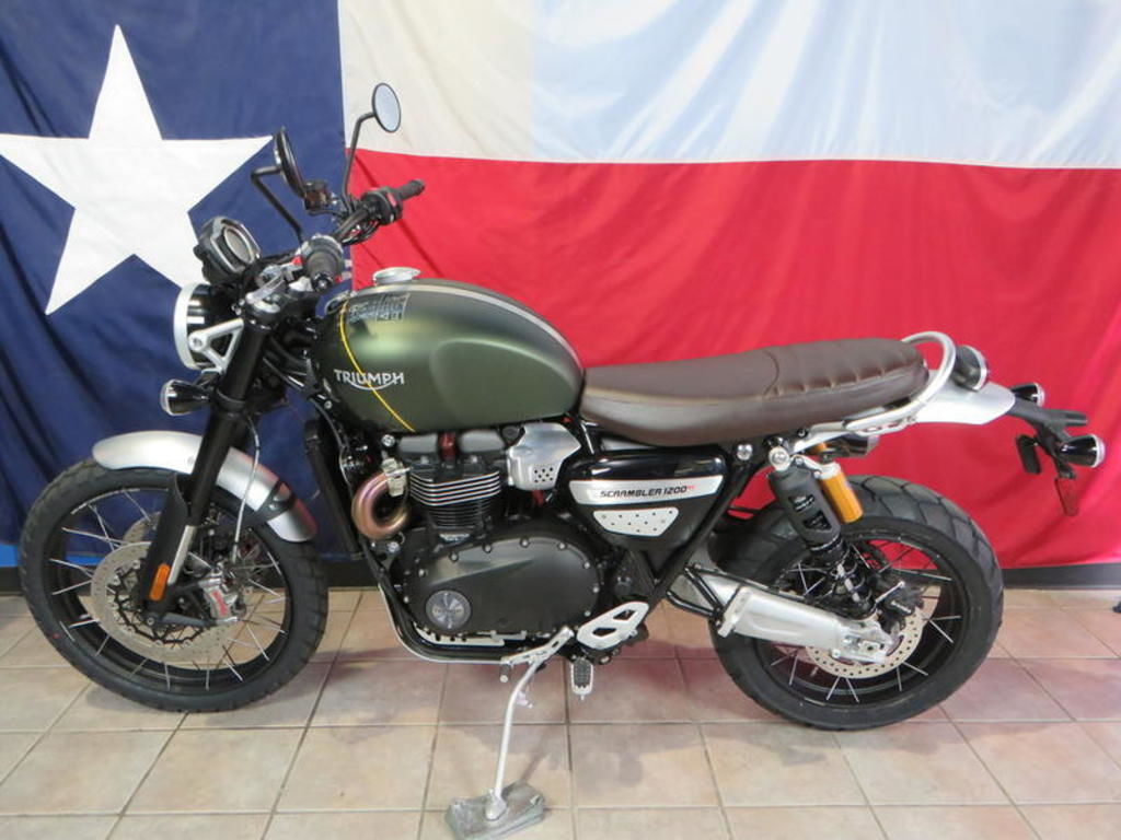 triumph scrambler green
